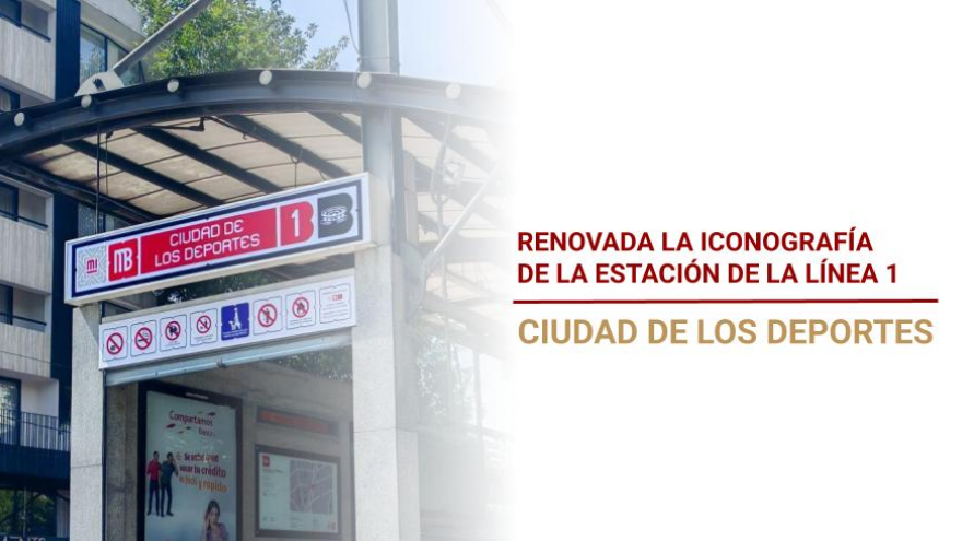 El nuevo ícono representa al Estadio Ciudad de los Deportes